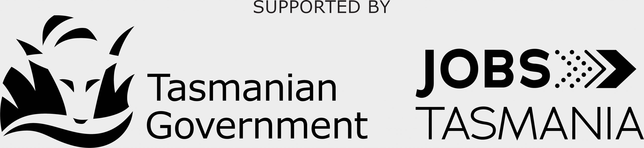 Supported by: Tasmanian Government logo